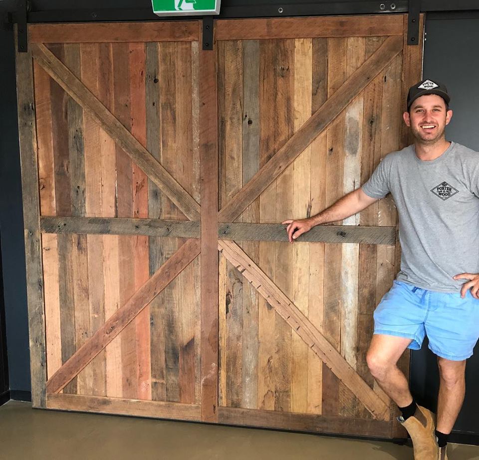 Barndoor- Porter and Wood Woodwork, Australian Cotton Clothing